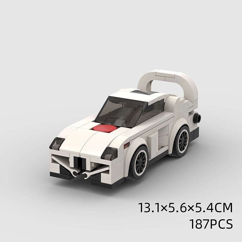 Small Particle Building Blocks Model Sports Car for Kids