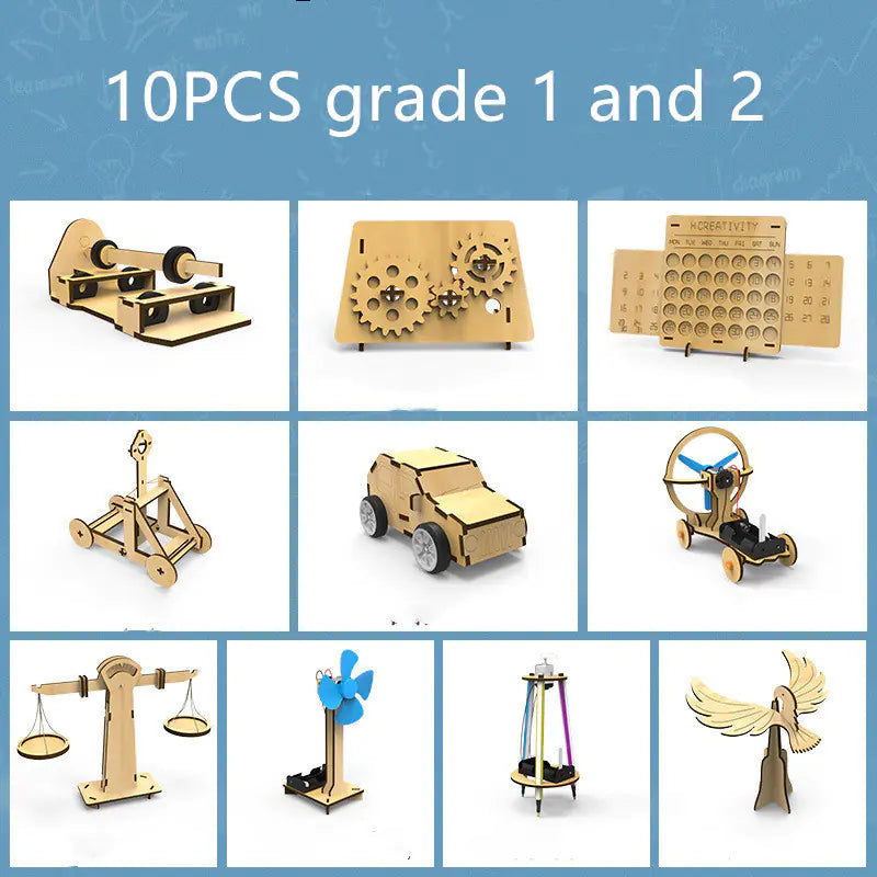 STEM DIY Wooden Science Model Kit for Kids