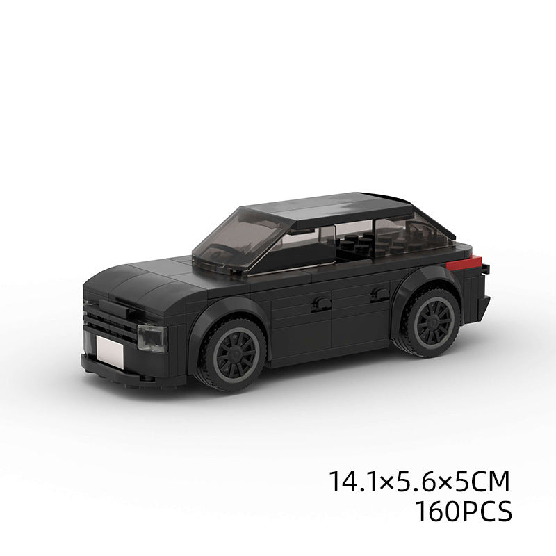 Small Particle Building Blocks Model Sports Car for Kids