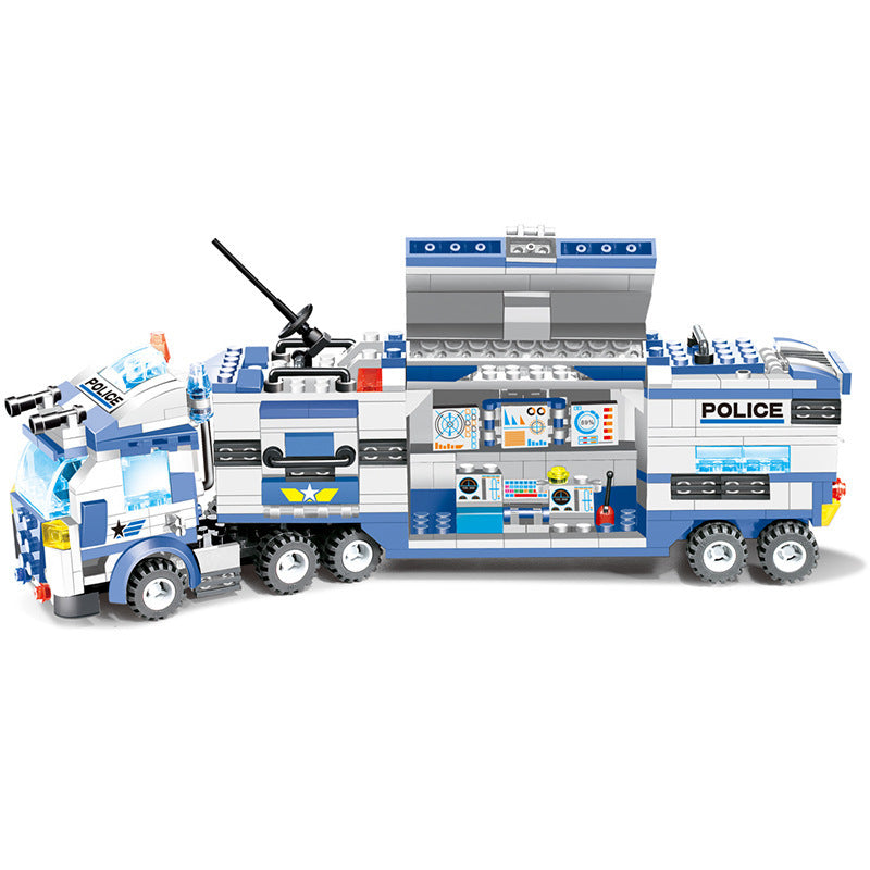 City Police 8-in-1 Building Block Set