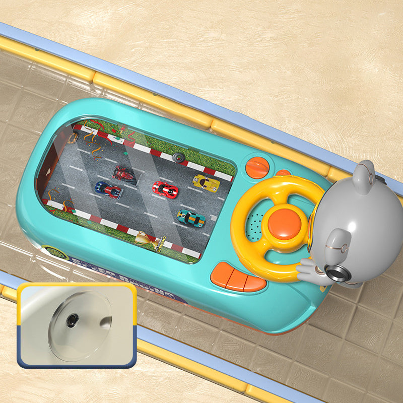 Kids Steering Wheel Game Toy - Racing & Space Adventure Simulator