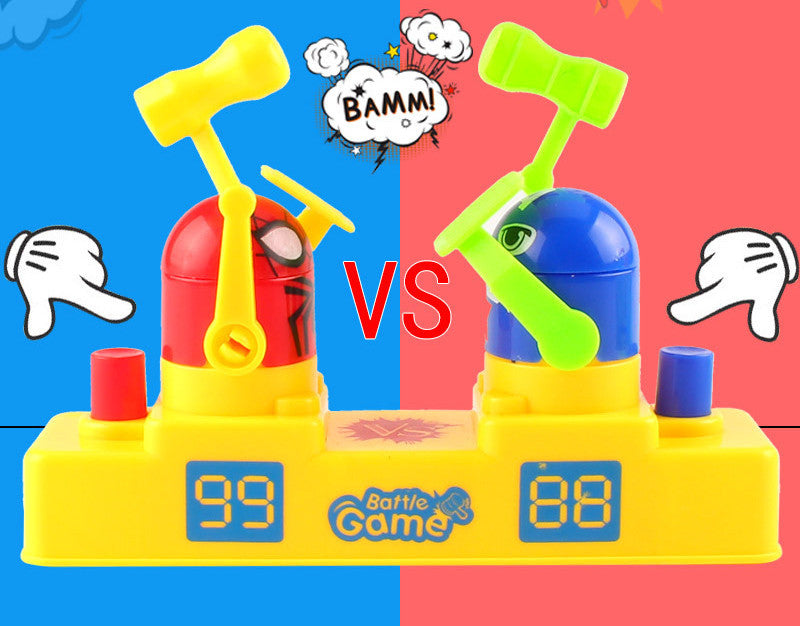 Hammer Battle Game for Kids – 2 Player Score Challenge Toy