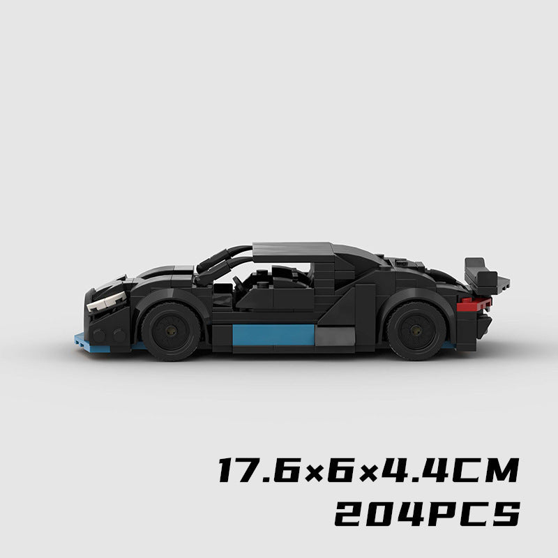 Small Particle Building Blocks Model Sports Car for Kids