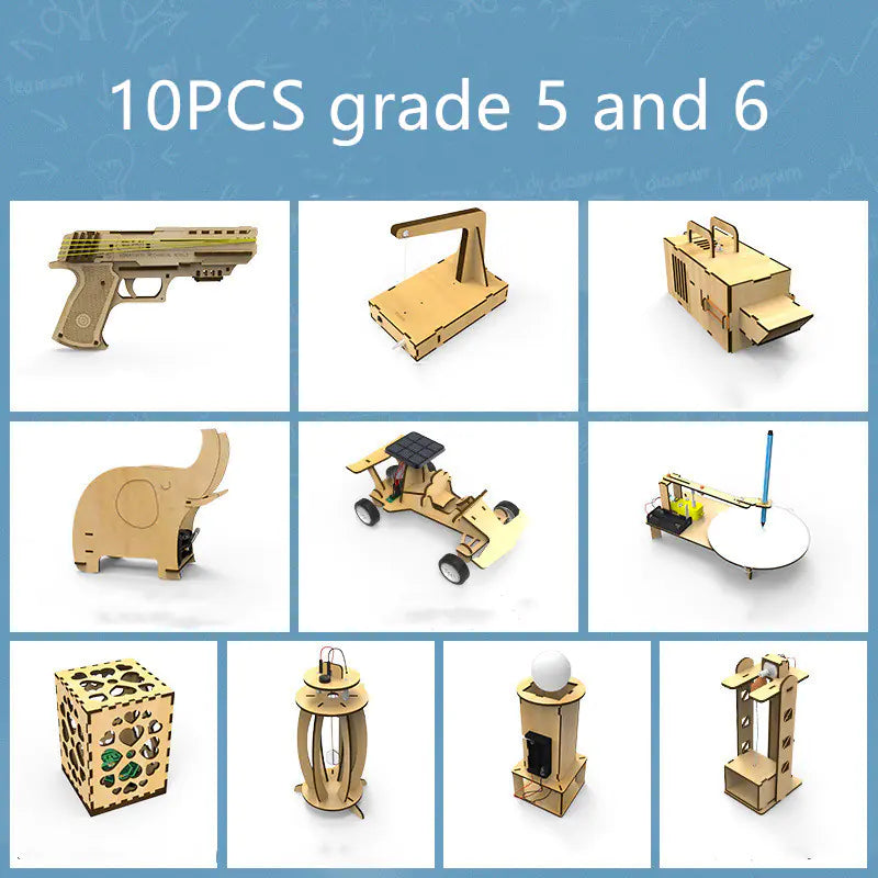 STEM DIY Wooden Science Model Kit for Kids
