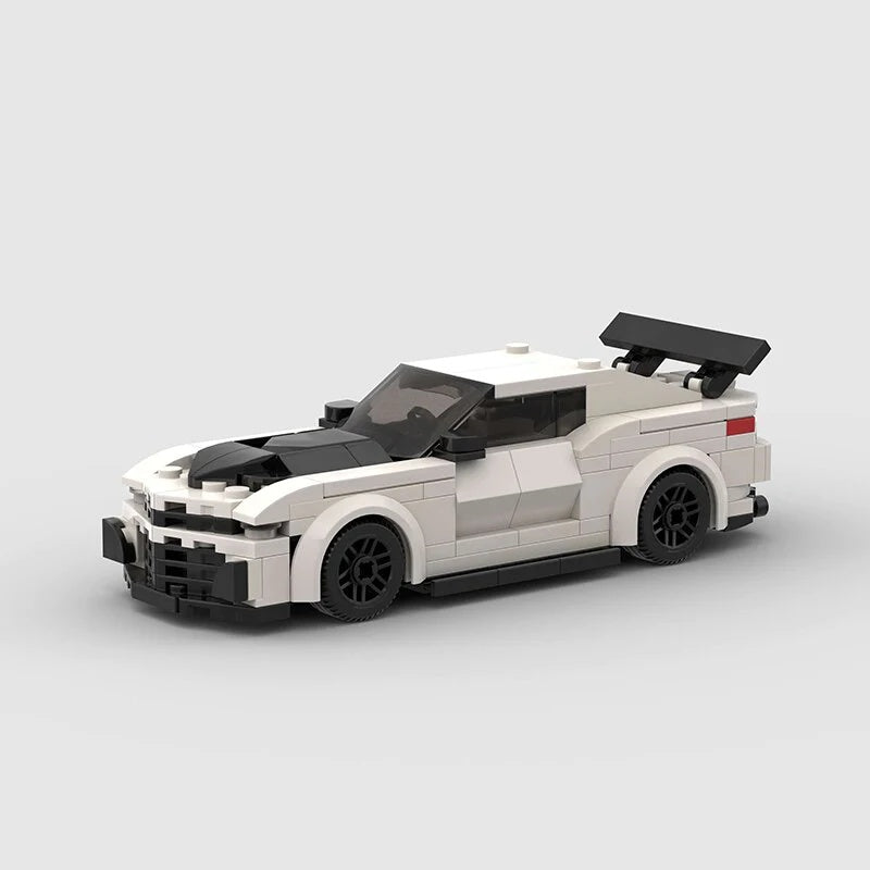 Small Particle Building Blocks Model Sports Car for Kids