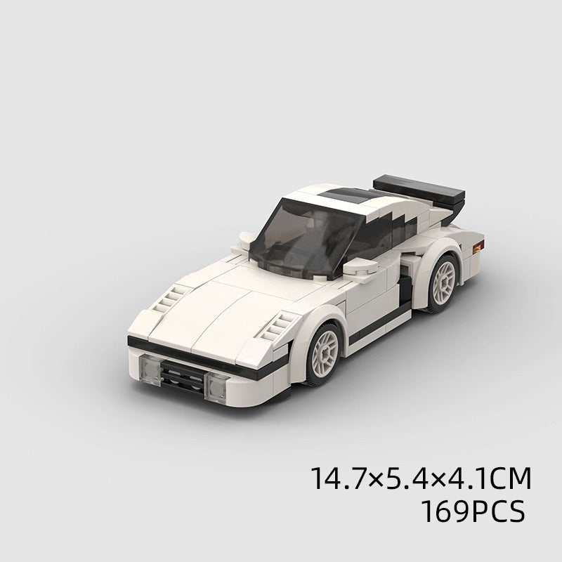 Small Particle Building Blocks Model Sports Car for Kids