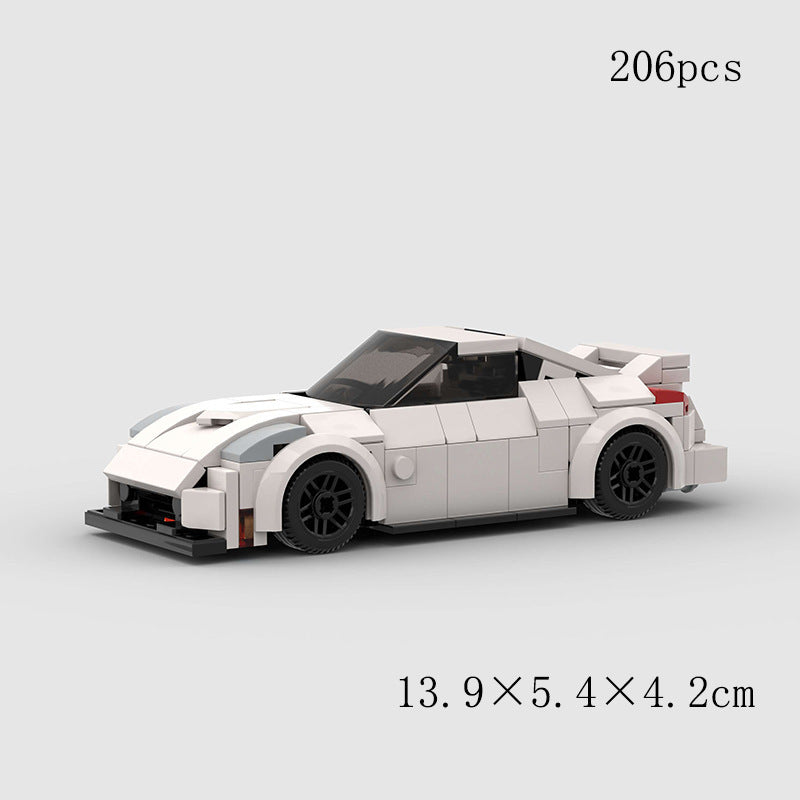 Small Particle Building Blocks Model Sports Car for Kids