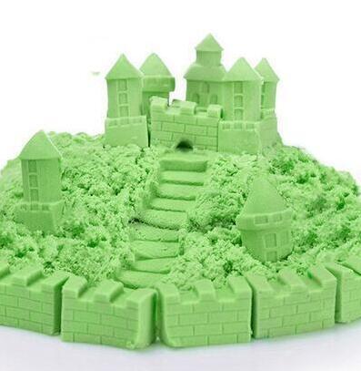 Colorful Magic Kinetic Sand Castle Play Set for Kids