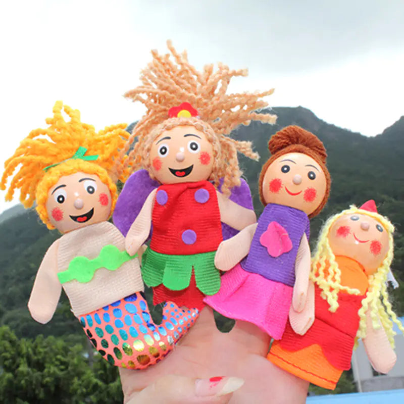 Riding Hood Storytime Finger Puppets