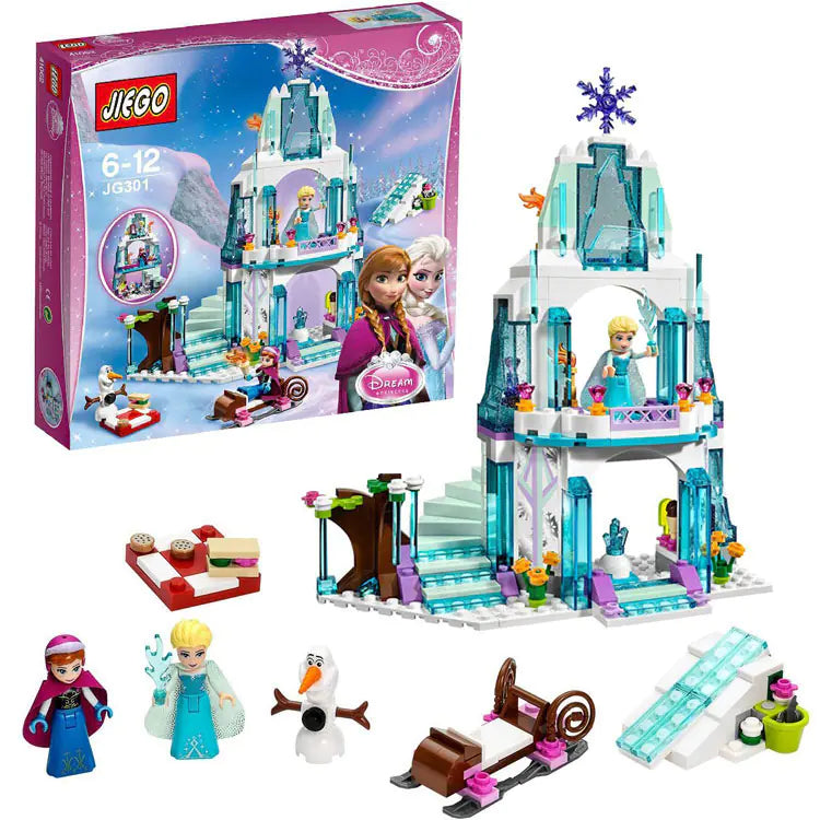 Frozen Ice Castle Building Set for Kids