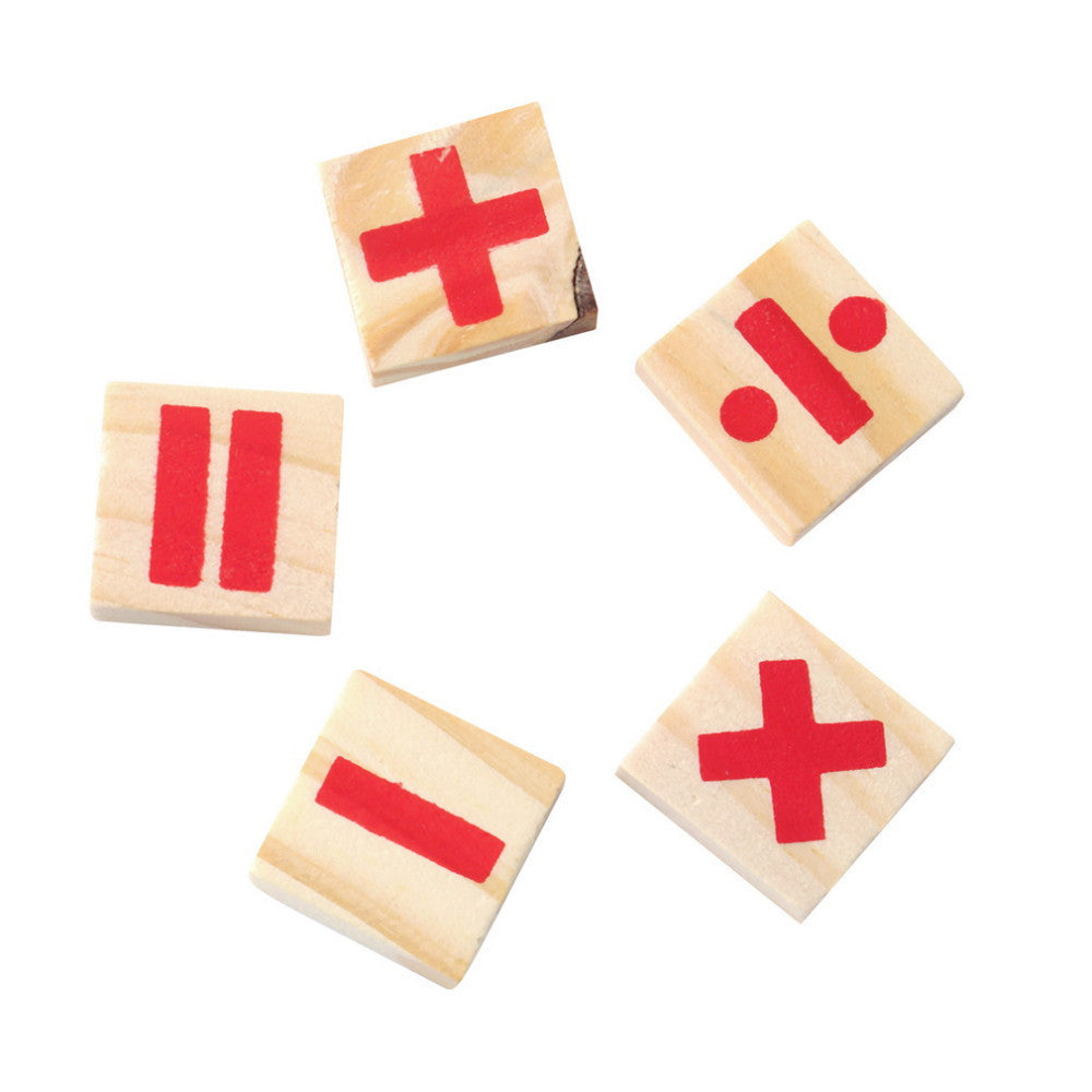 Montessori Math Manipulatives Wooden Counting Sticks for Kids