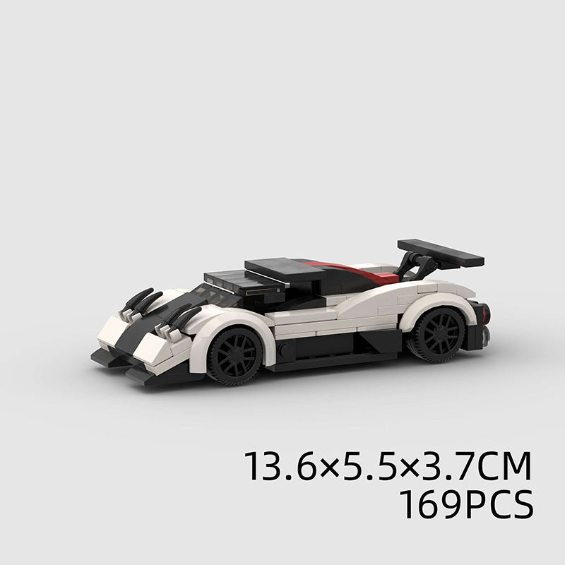 Small Particle Building Blocks Model Sports Car for Kids