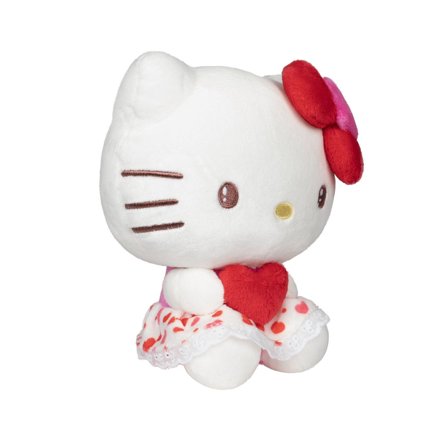 Valentine’s Plush Doll - 8 Inch Holding Heart