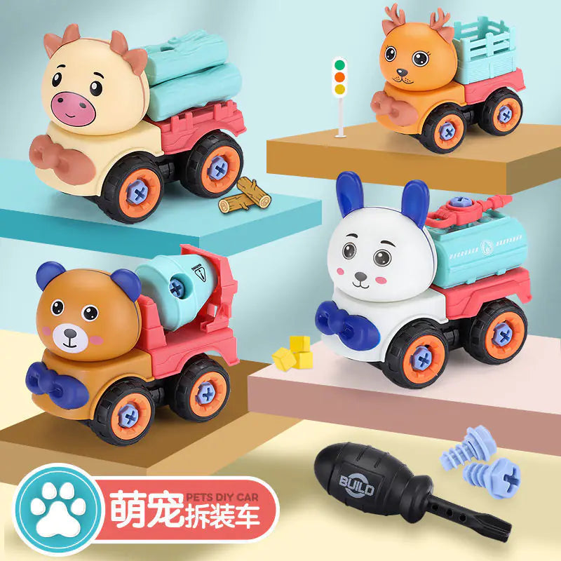 Kids Vehicle Toy Set