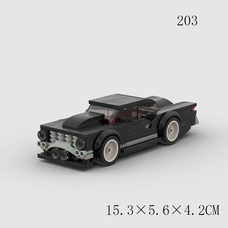 Small Particle Building Blocks Model Sports Car for Kids