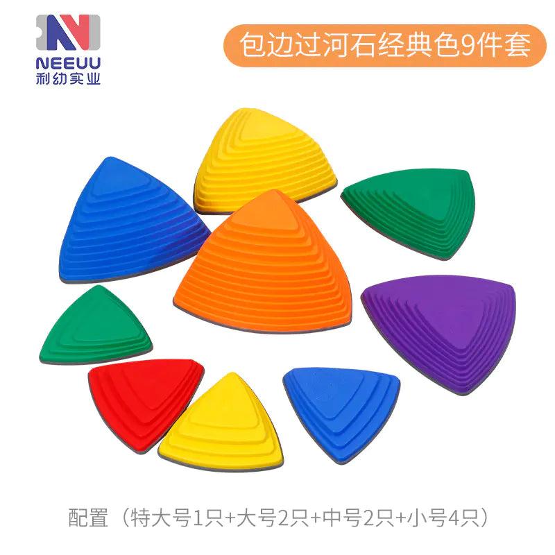 Colorful Stepping Stones Balance Game for Kids