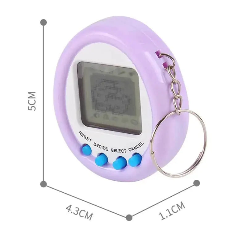 Retro Pocket Pet Keychain Toy