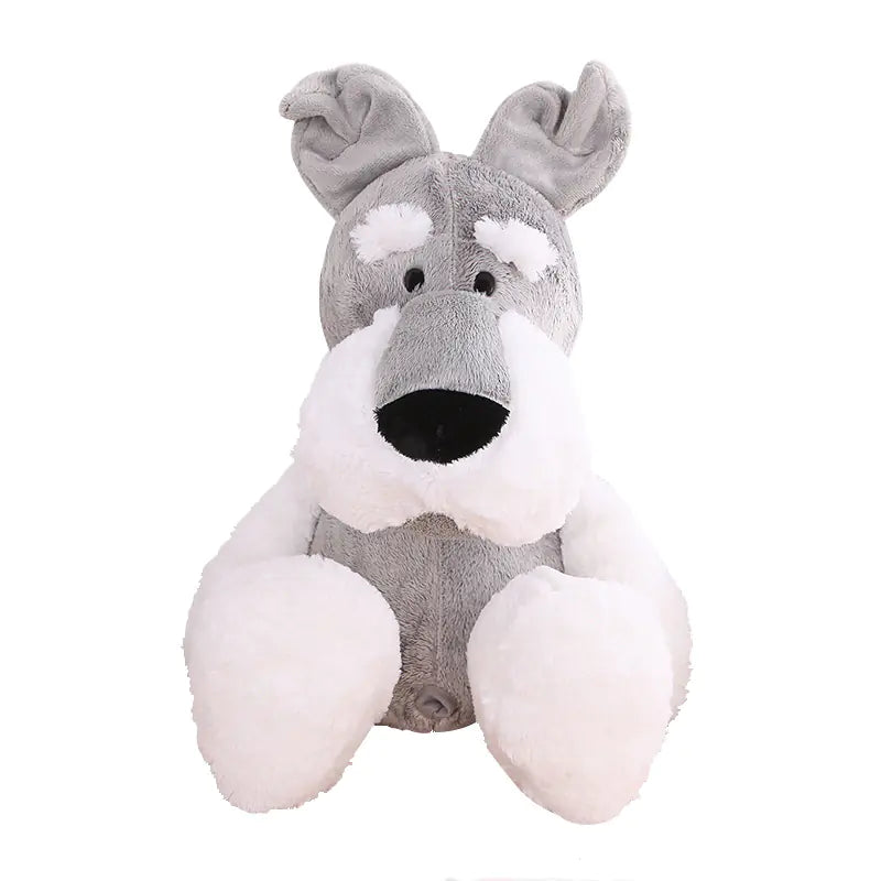 Cuddly Schnauzer Plush Pal for Kids