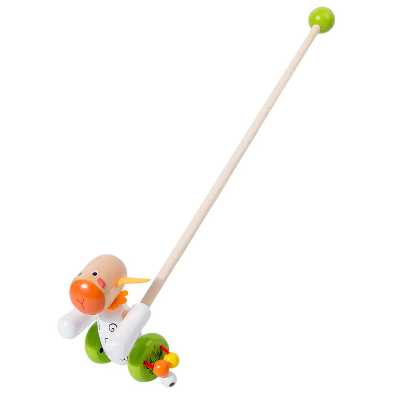 Toddler Walker Wooden Cart
