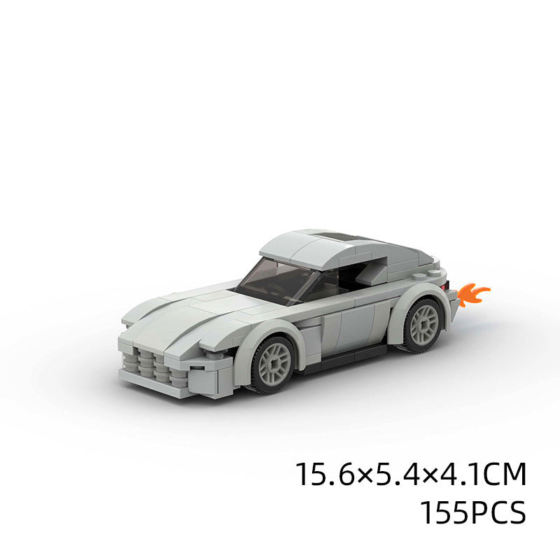 Small Particle Building Blocks Model Sports Car for Kids