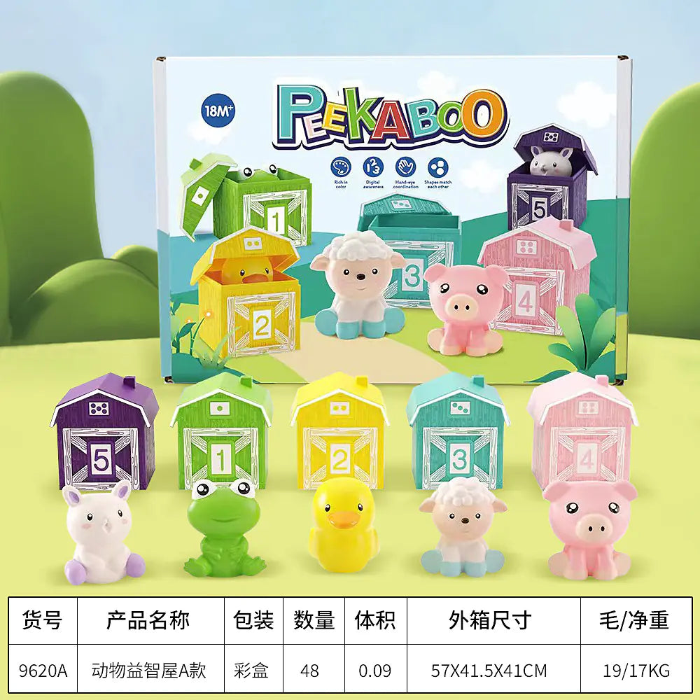 Colorful Counting Puppet Playset for Kids
