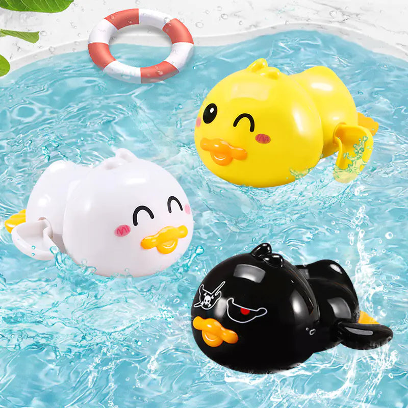 Wind-Up Swimming Duck Toys – Fun for Bath & Pool