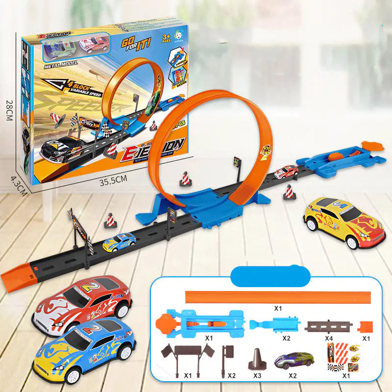 Loop Racing Track Set with 3 Die-Cast Cars