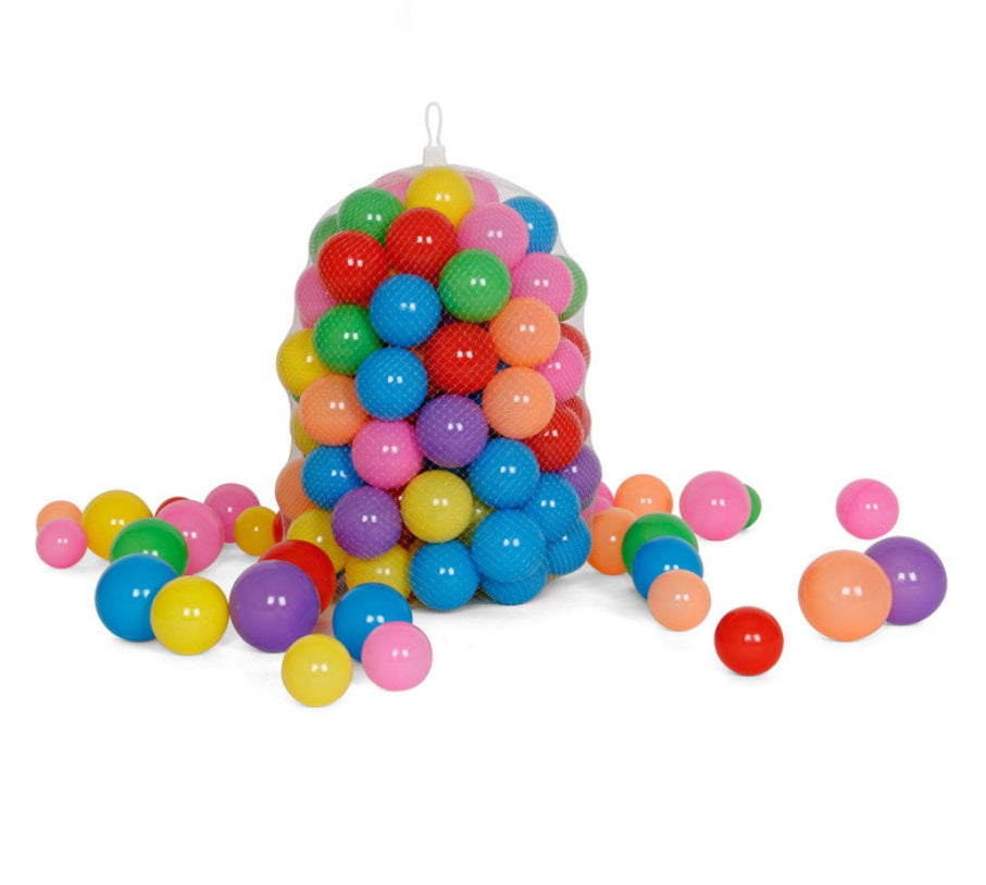 Colorful Kids Playpen with Balls & Learning Mat