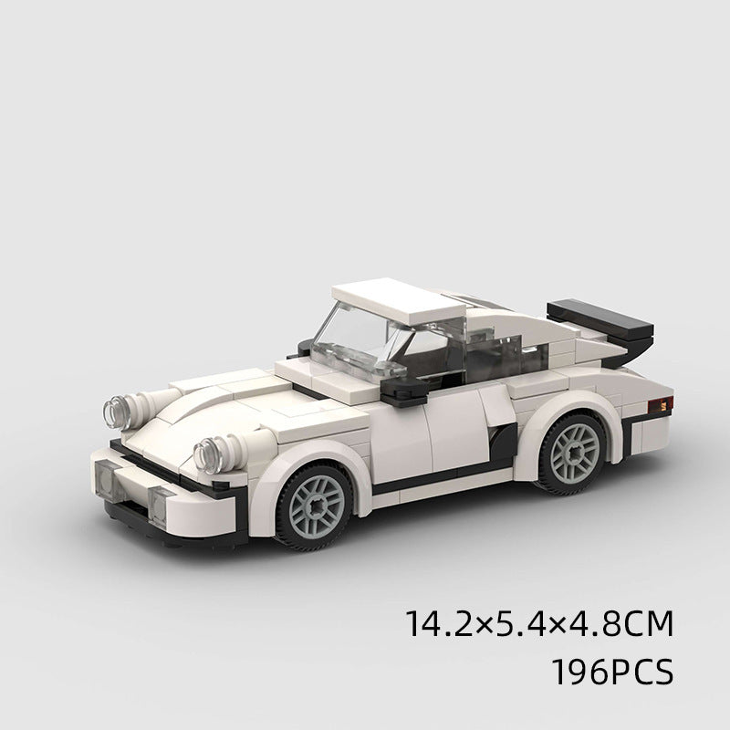 Small Particle Building Blocks Model Sports Car for Kids