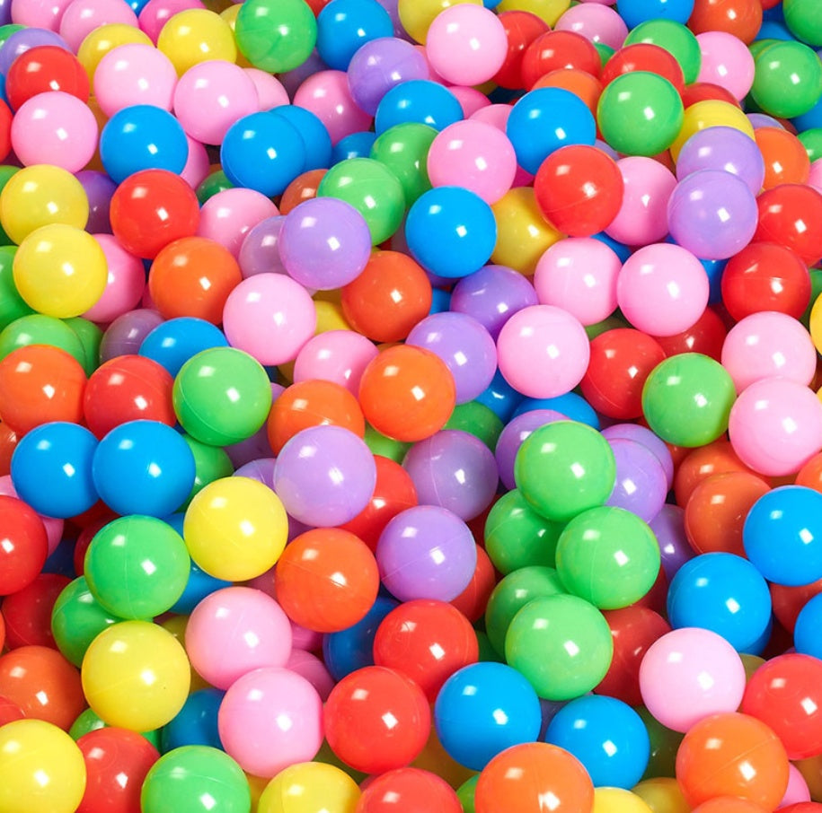 Colorful Kids Playpen with Balls & Learning Mat