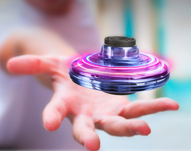 Flying Spinner Ball with LED Lights – Rechargeable Hover Toy