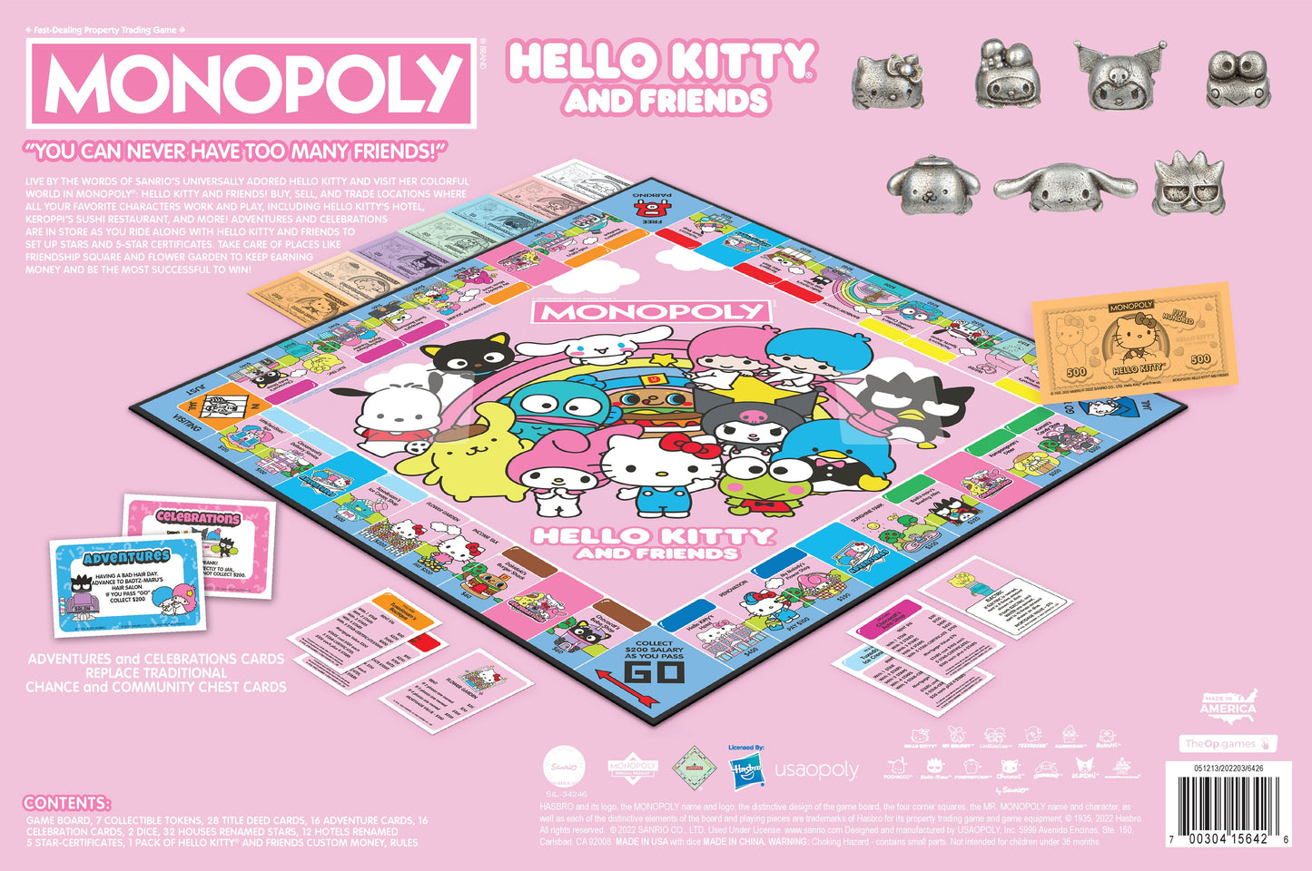 Monopoly® Hello Kitty® and Friends Board Game by