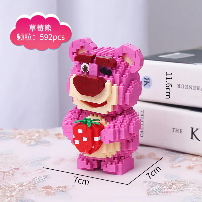 Space Panda Building Blocks for Kids