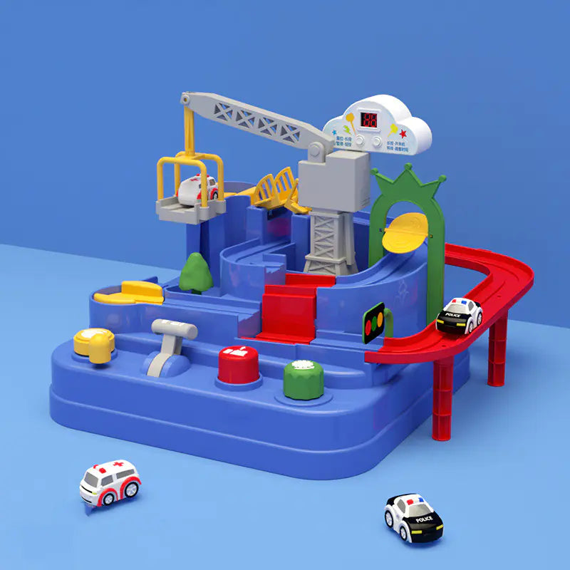 Junior Explorer Vehicle and Aviation Track Kit