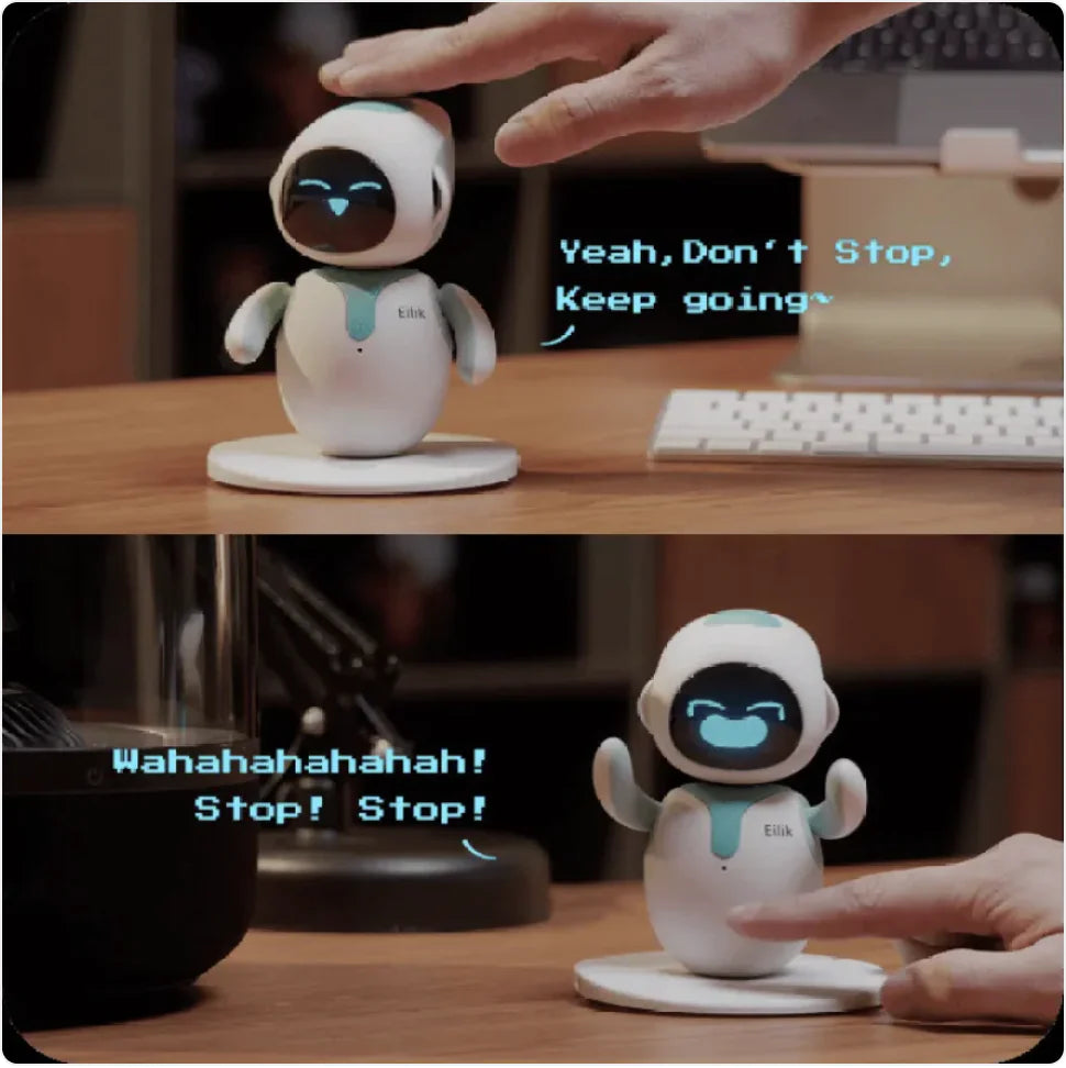 Interactive Smart Robot Toy – Voice & Touch Activated