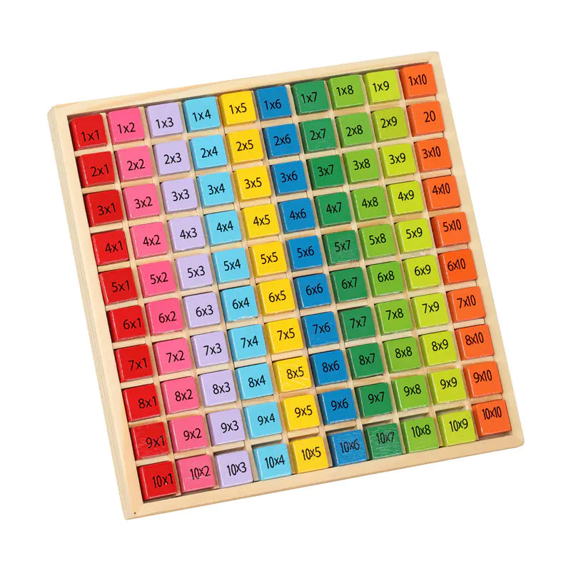 Math Master Wooden Multiplication Toy