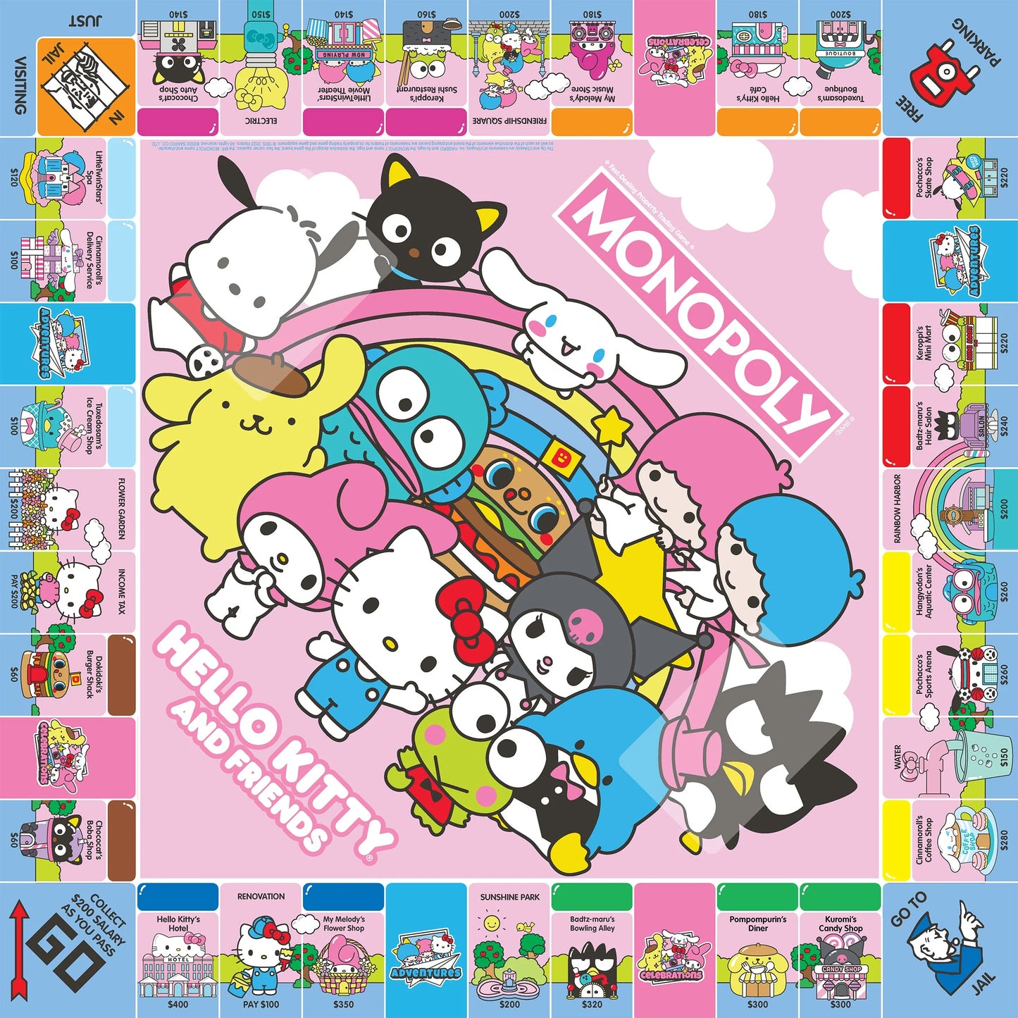 Monopoly® Hello Kitty® and Friends Board Game by