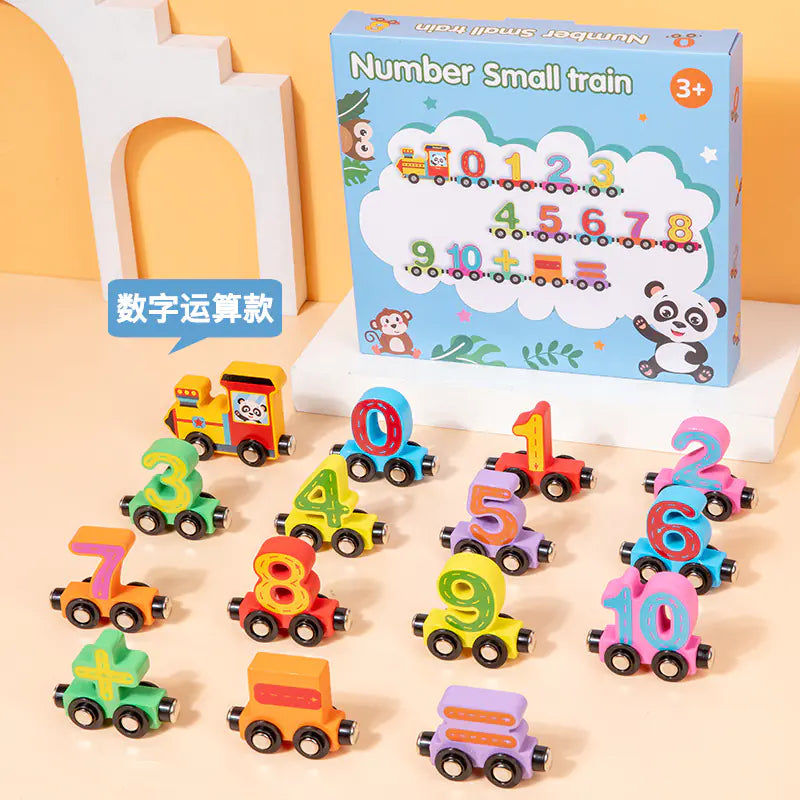 Magnetic Counting Train Puzzle for Kids