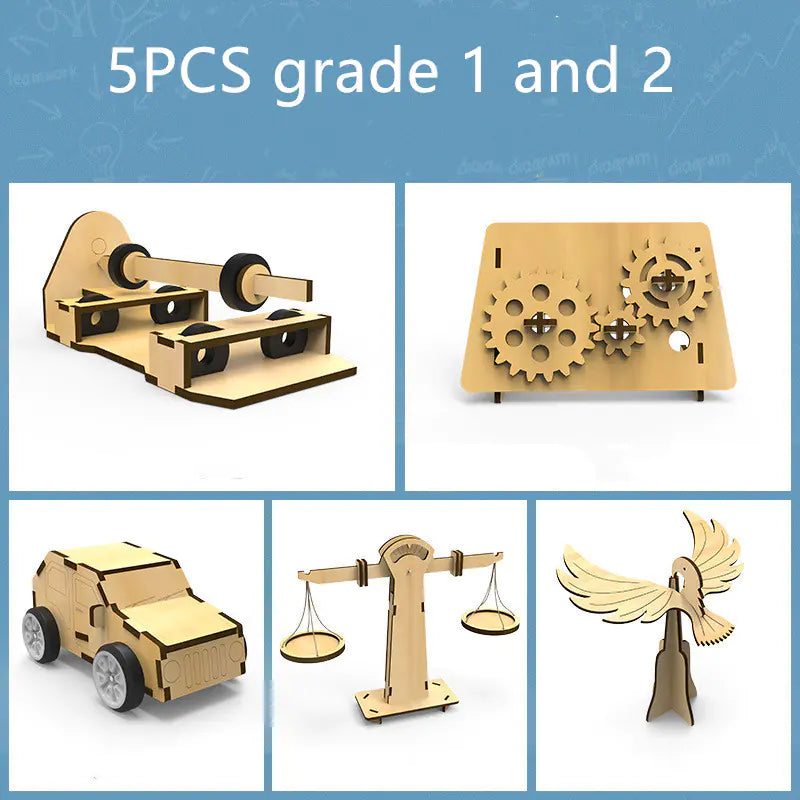 STEM DIY Wooden Science Model Kit for Kids