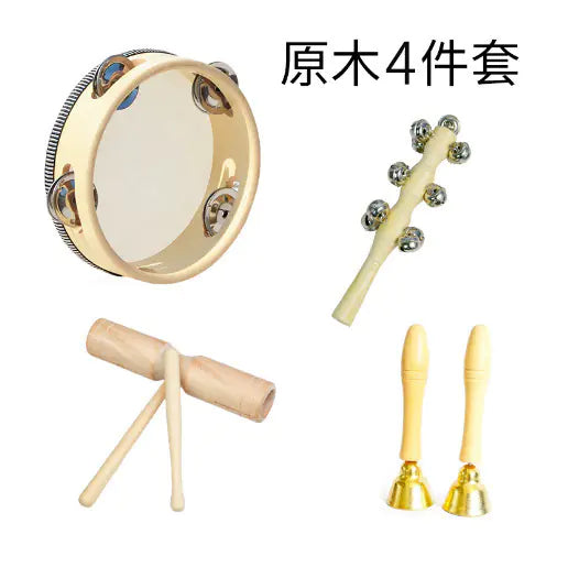 Wooden Musical Instruments Set for Kids