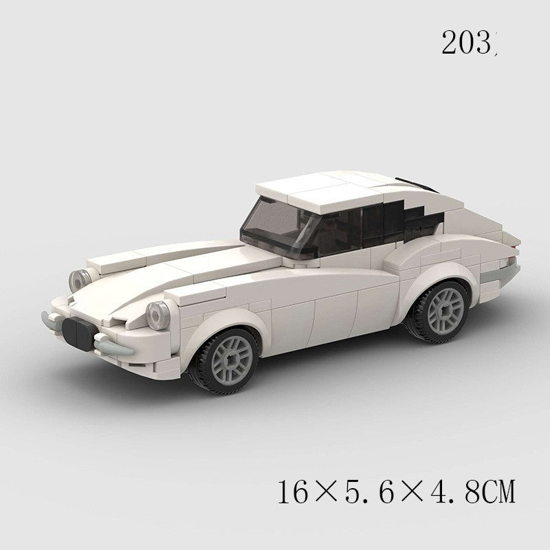 Small Particle Building Blocks Model Sports Car for Kids