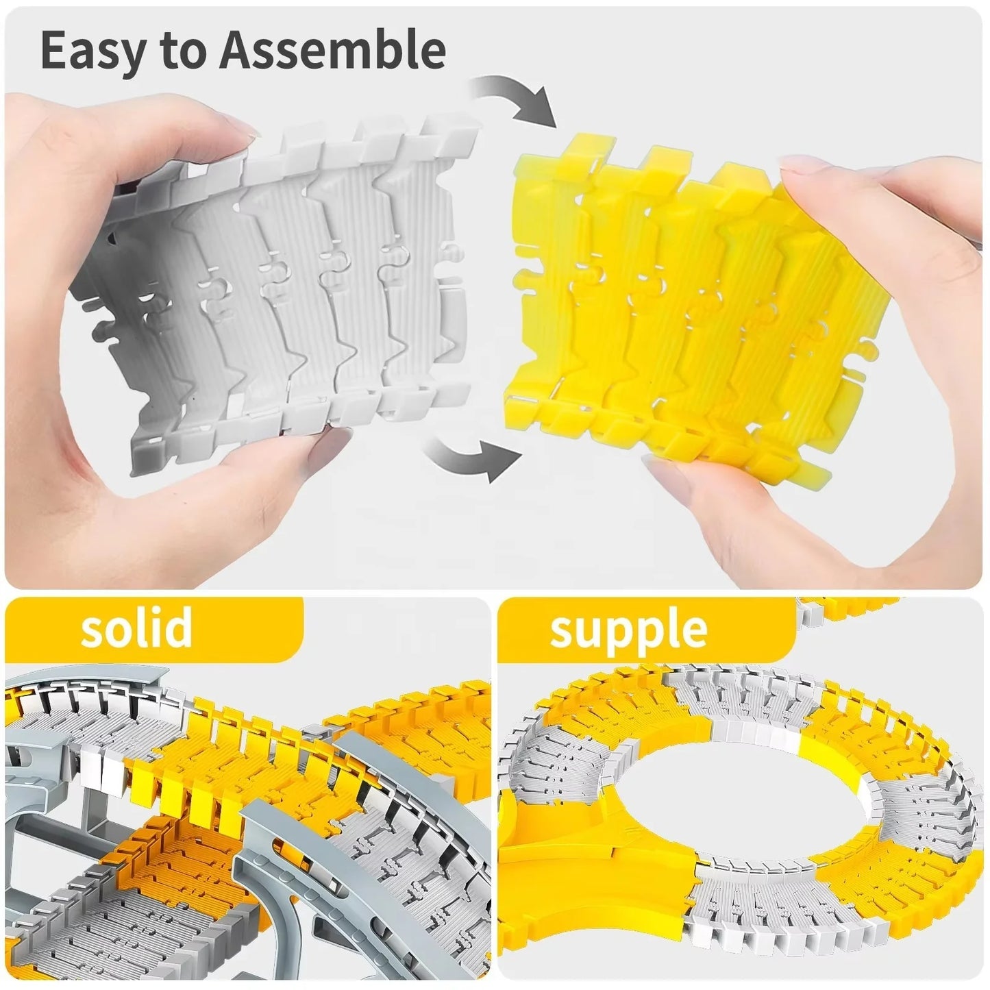 Multifunctional Assembly Track Children Educational Toys