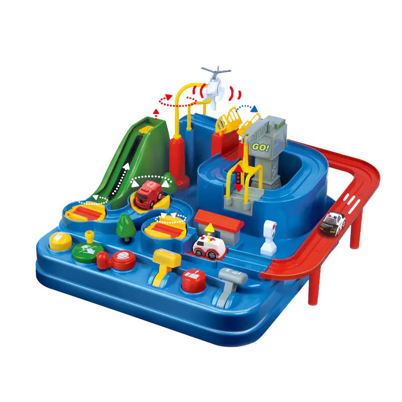 Junior Explorer Vehicle and Aviation Track Kit