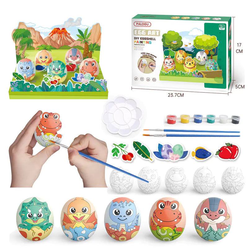 DIY Egg Painting Kit for Kids – 3D Art Fun