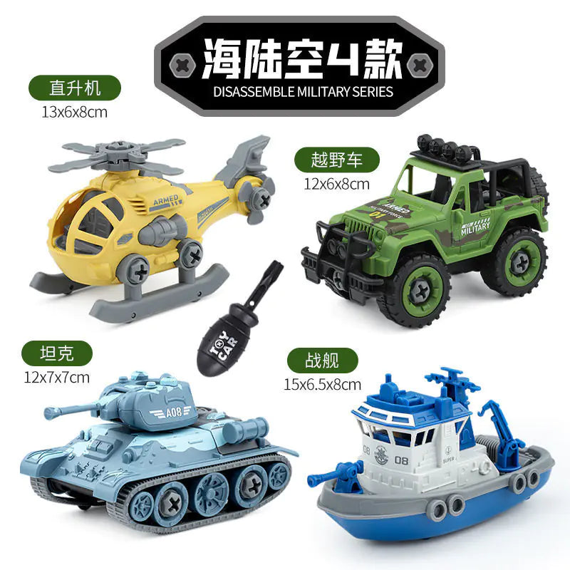 Kids Vehicle Toy Set