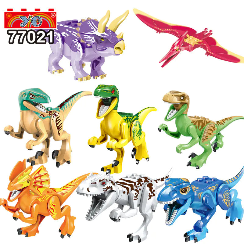 Jurassic Dinosaur Building Blocks Set