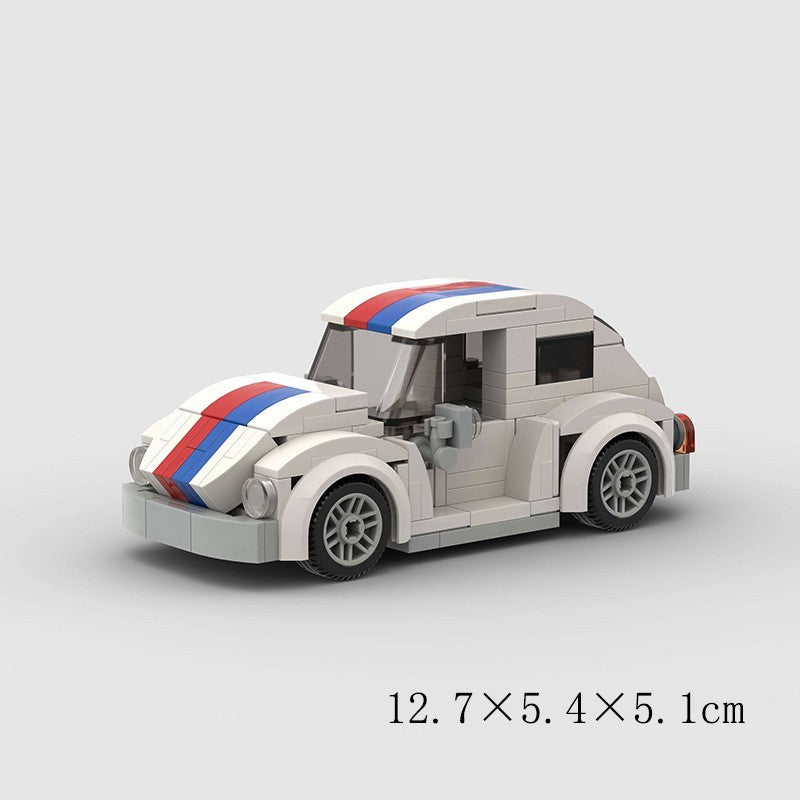 Small Particle Building Blocks Model Sports Car for Kids