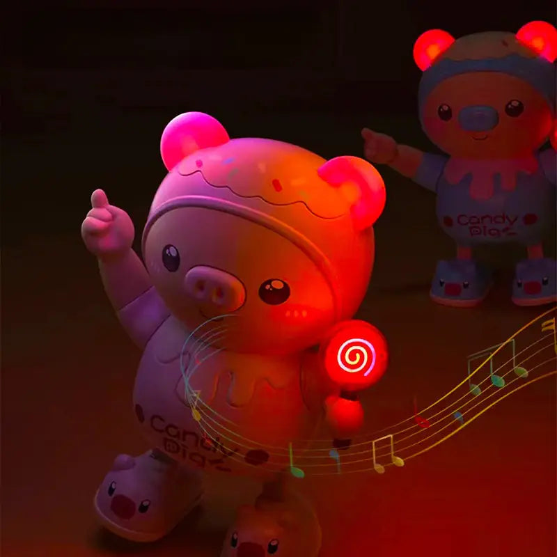 Musical Electric Candy Little Cute Piggy Toy
