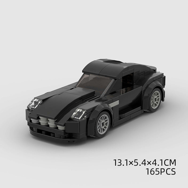 Small Particle Building Blocks Model Sports Car for Kids