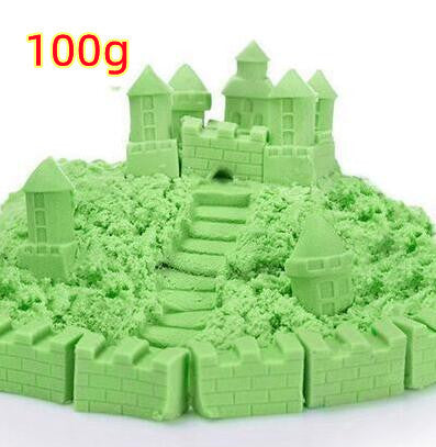 Colorful Magic Kinetic Sand Castle Play Set for Kids